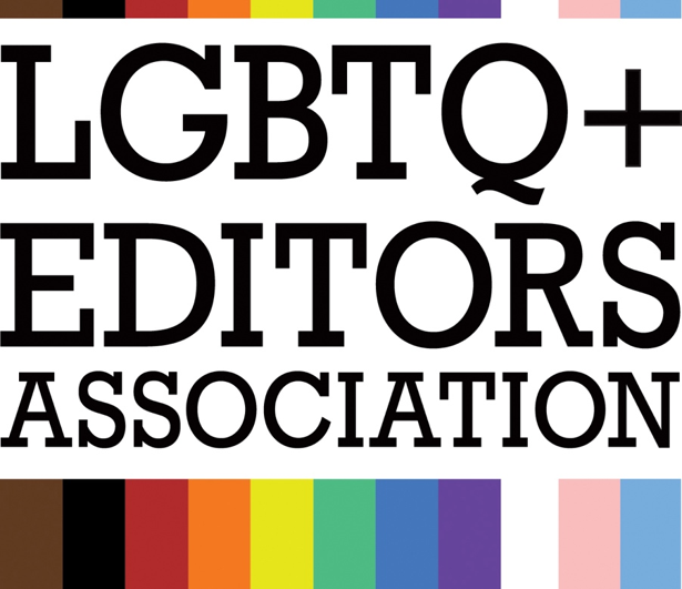 LGBTQ+ Editors Association Logo